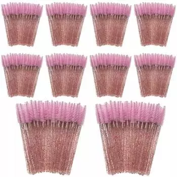 Кисти для бровей и ресниц, спиральные, 500 шт., inna