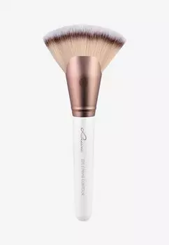 Кисти для макияжа Prime Contour Luvia Cosmetics, цвет pearl white/coffee brown