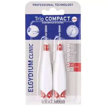 Кисти Elgydium Clinic Trio Compact красные Iso 444 1,5 мм