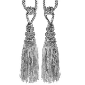 Кисточки с завязками для штор Dengmore, белый