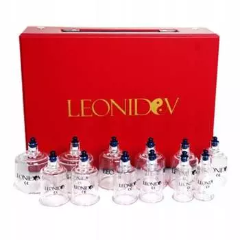 Китайские безогненные пластиковые чашки-прихватки Леонидова, 12 шт., inna