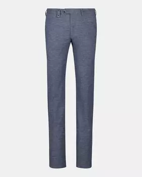 Китайские мужские брюки с микрорисунком Florentino, серый