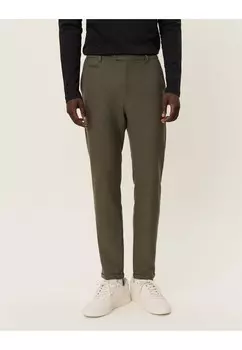 Китайские штаны COMO PANTS SEASONAL Les Deux, темно-зеленый