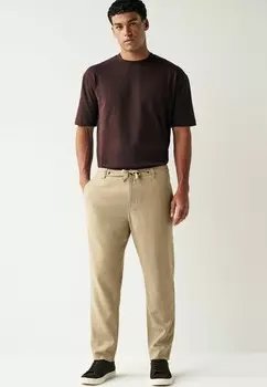 Китайские штаны DRAWSTRING REGULAR FIT Next, цвет Stone Natural