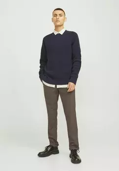 Китайские штаны JPSTMARCO JJCONNOR NOOS Jack & Jones, коричневый