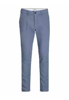 Китайские штаны JPSTMARCO JJDAVE Jack & Jones, сине-серый