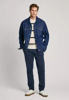 Китайские штаны SLIM Pepe Jeans, темно-синий