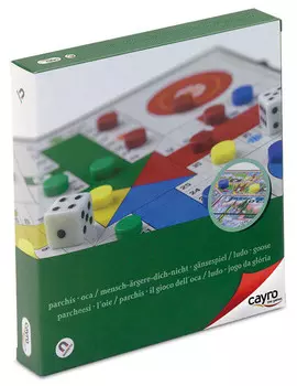 Китайский/Гусь, настольная игра, Кайро, туристическая версия Cayro