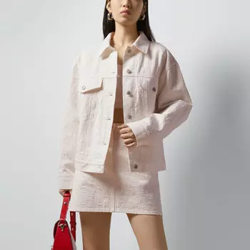 Китайский Новый год куртка женская белая Gucci