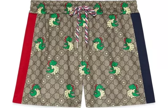 Китайский Новый год повседневные шорты женские черного цвета Gucci