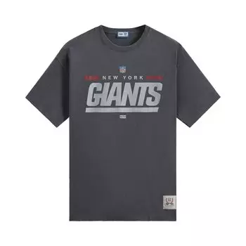 Kith For The NFL: винтажная футболка Giants черная