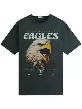 KITH футболка '47 Eagles Vintage из коллаборации с NFL, серый