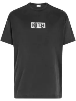 KITH x Marvel Серебряный Серфер Винтажная футболка, черный