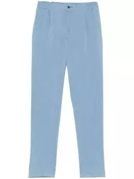 Kiton брюки с кулиской, синий