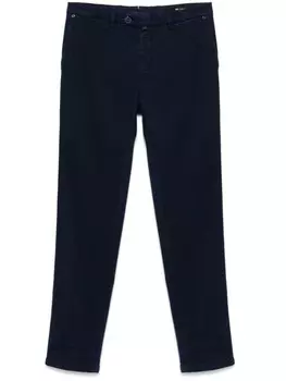 Kiton чиносы из габардиновой ткани, синий