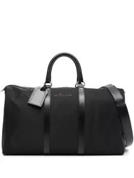 Kiton дорожная сумка с логотипом, черный
