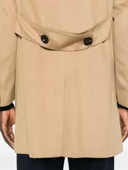 Kiton кашемировое пальто, нейтральный цвет