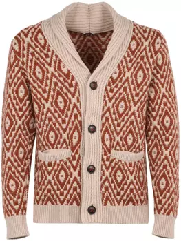 Kiton кашемировый кардиган, нейтральный