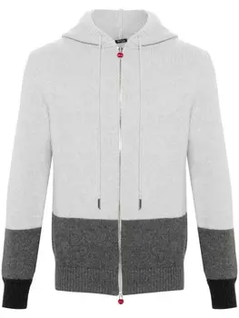 Kiton кашемировый кардиган, серый