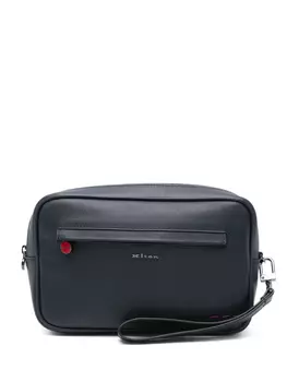 Kiton клатч на молнии, синий