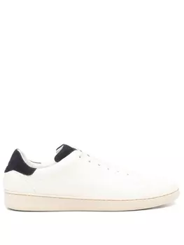 Kiton кожаные кроссовки, белый