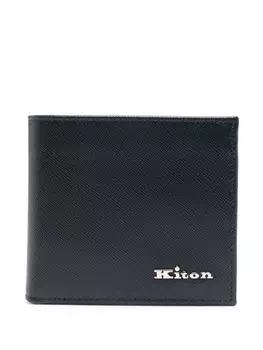 Kiton кожаный кошелек, синий