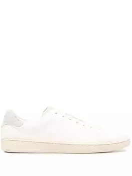 Kiton кроссовки из зернистой кожи, белый
