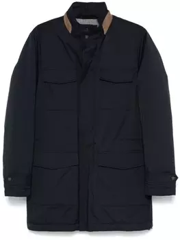 Kiton легкий пуховик, синий