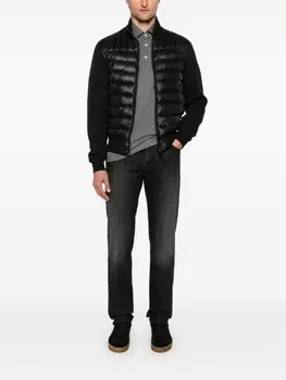 Kiton облегающие джинсы, черный