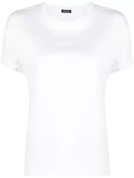 Kiton однотонная футболка, белый