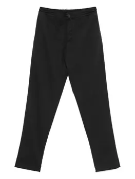 Kiton прямые брюки, черный