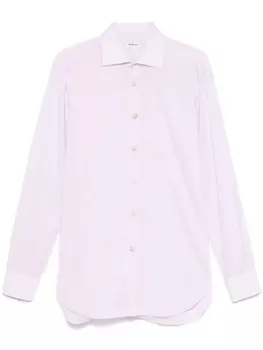 Kiton рубашка на пуговицах, розовый
