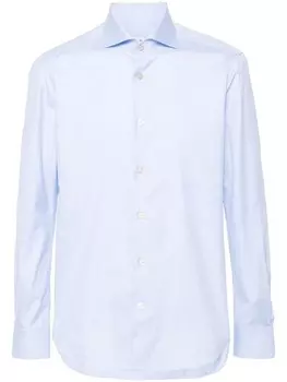 Kiton рубашка на пуговицах, синий