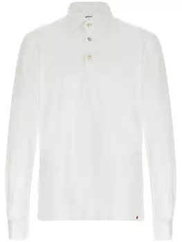 Kiton рубашка поло Positano, белый