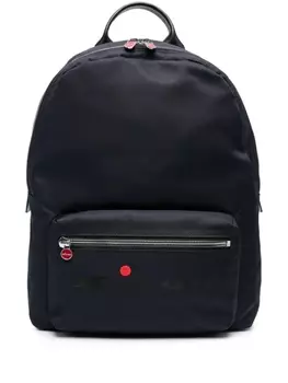 Kiton рюкзак с логотипом, синий