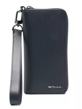 Kiton складной бумажник, синий