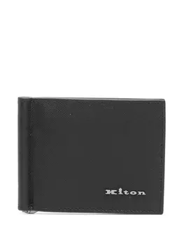 Kiton складной картхолдер, черный