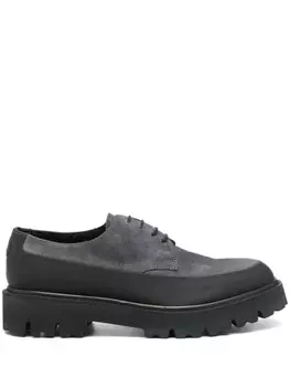 Kiton туфли дерби, синий