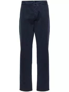 Kiton твиловые брюки чинос, синий