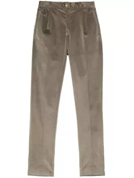 Kiton вельветовые брюки, зеленый