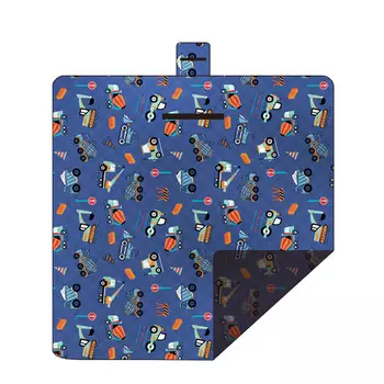 Kiversy коврик для пикника, влагостойкий коврик, принадлежности для улицы, коврик для палатки, коврик для травы, экскаватор 200*200 см