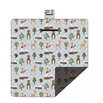 Kiversy коврик для пикника влагостойкий коврик товары для улицы коврик для палатки травяной коврик 2023 снежная горная белка 200*200 см