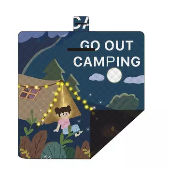 Kiversy тканевая основа Оксфорд коврик для пикника AP22-22049 200*200 см тканевая основа Оксфорд