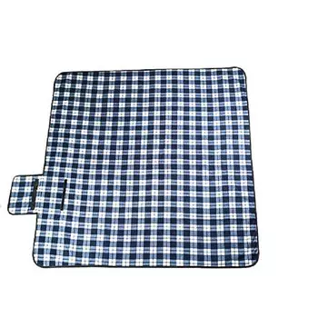 Kiversy замшевый коврик для пикника складной весенний коврик для прогулок на открытом воздухе ткань для пикника «гусиные лапки» 130*150 см без губки
