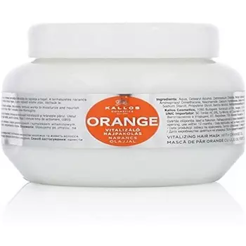 Kjmn Оживляющая оранжевая маска для волос 275 мл, Kallos