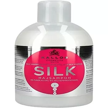 Kjmn восстанавливающий шампунь для волос Silk, 1000 мл, Kallos