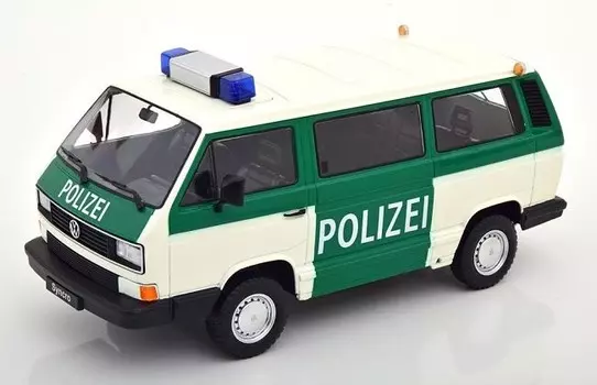 Kk-Scale Vw T3 Synchro Polizei 1987 1:18 180967