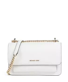 Клэр большая сумка через плечо из зернистой коровьей кожи Michael Kors, белый