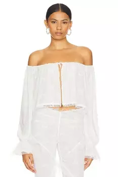 Кларес топ Loba, белый