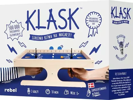 KLASK, польское издание аркадной игры Rebel